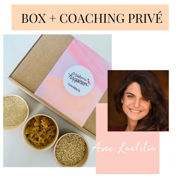 box + coaching privé avec Laetitia CAURIAND WELCOME HAPPINESS